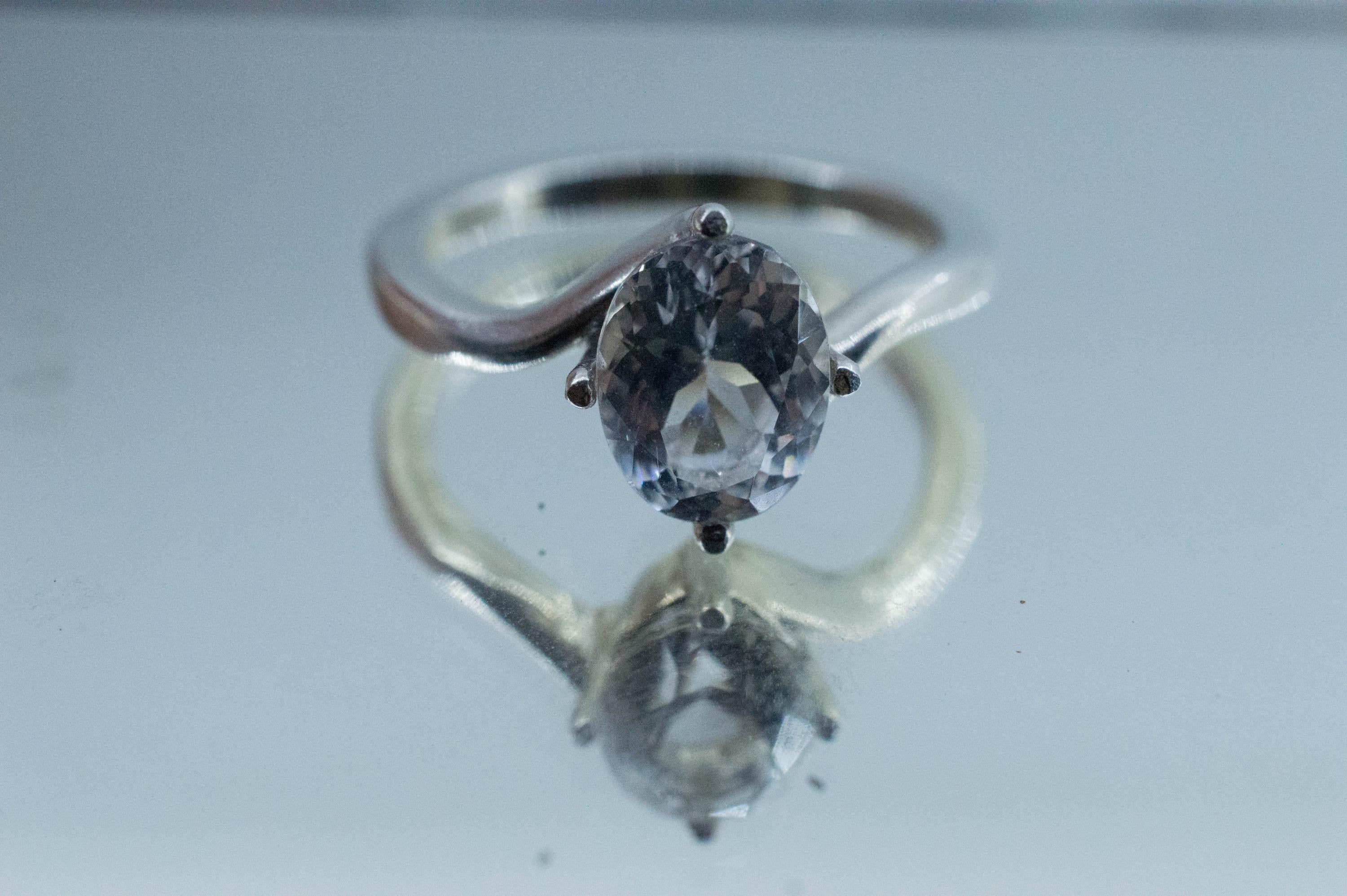 Quartz Ring, Natural Untreated Tanzania Mondo Quartz; 1.790cts