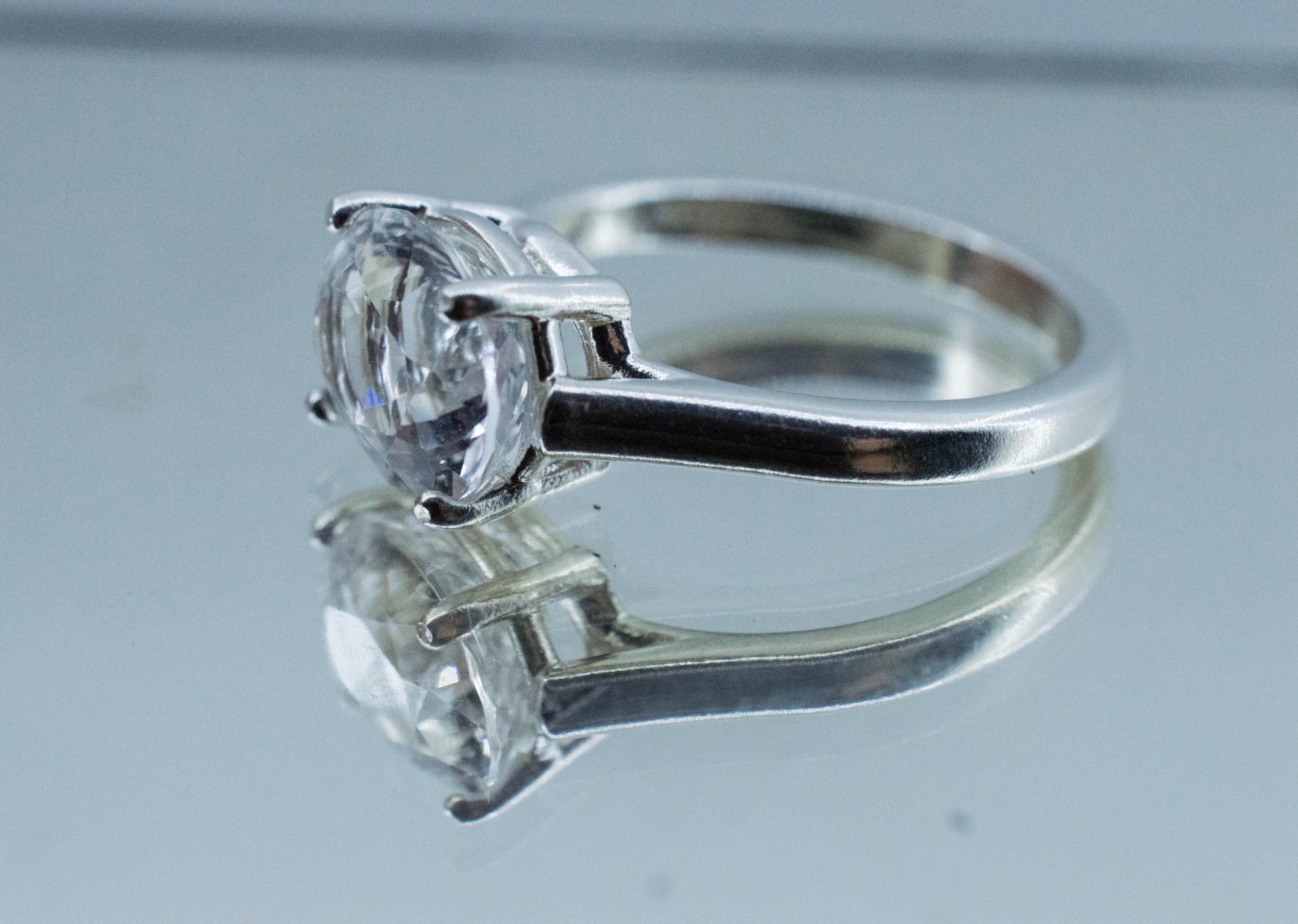 Quartz Ring, Natural Untreated Tanzania Mondo Quartz; 2.530cts