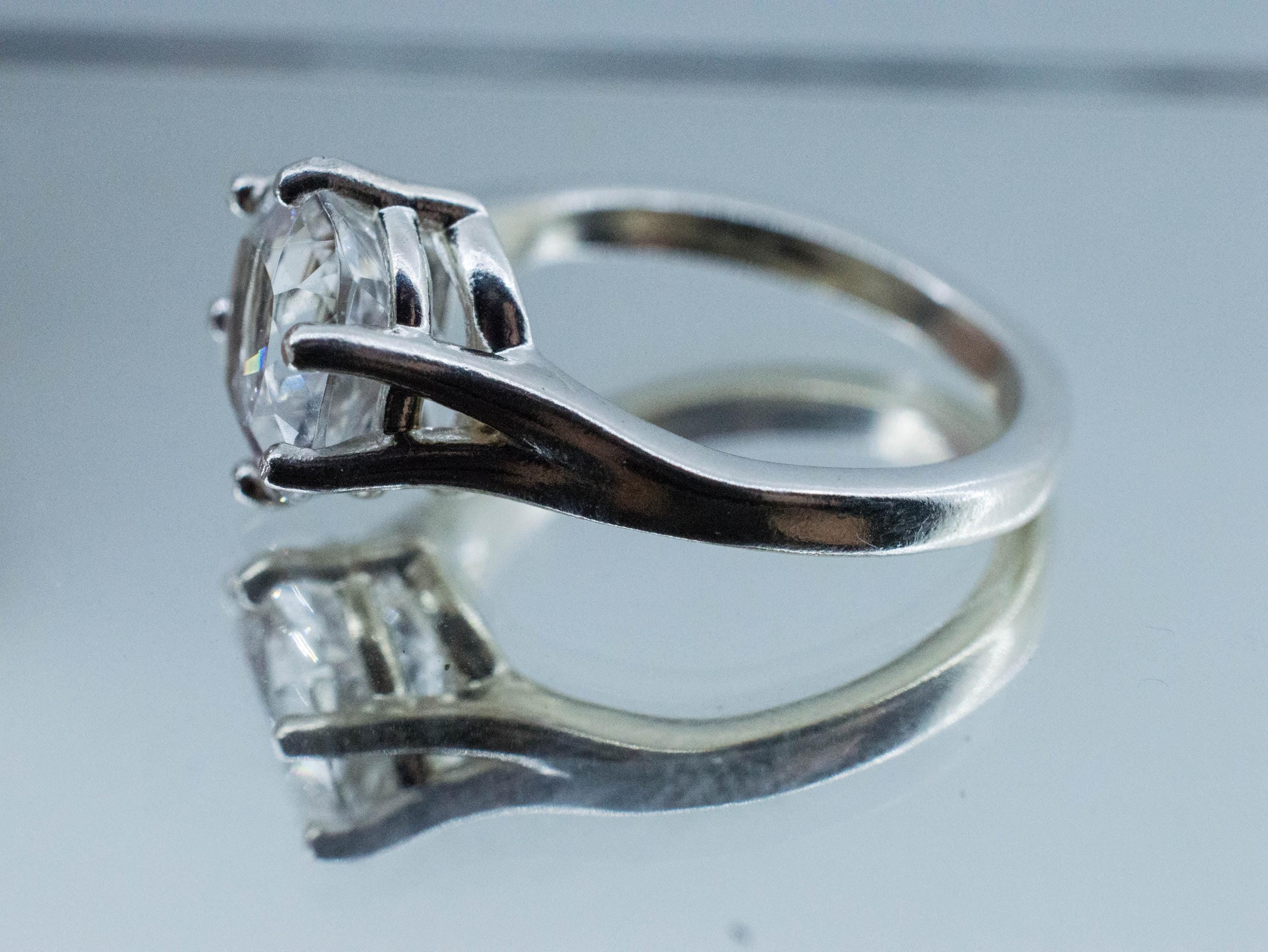 Quartz Ring, Natural Untreated Tanzania Mondo Quartz; 2.675cts