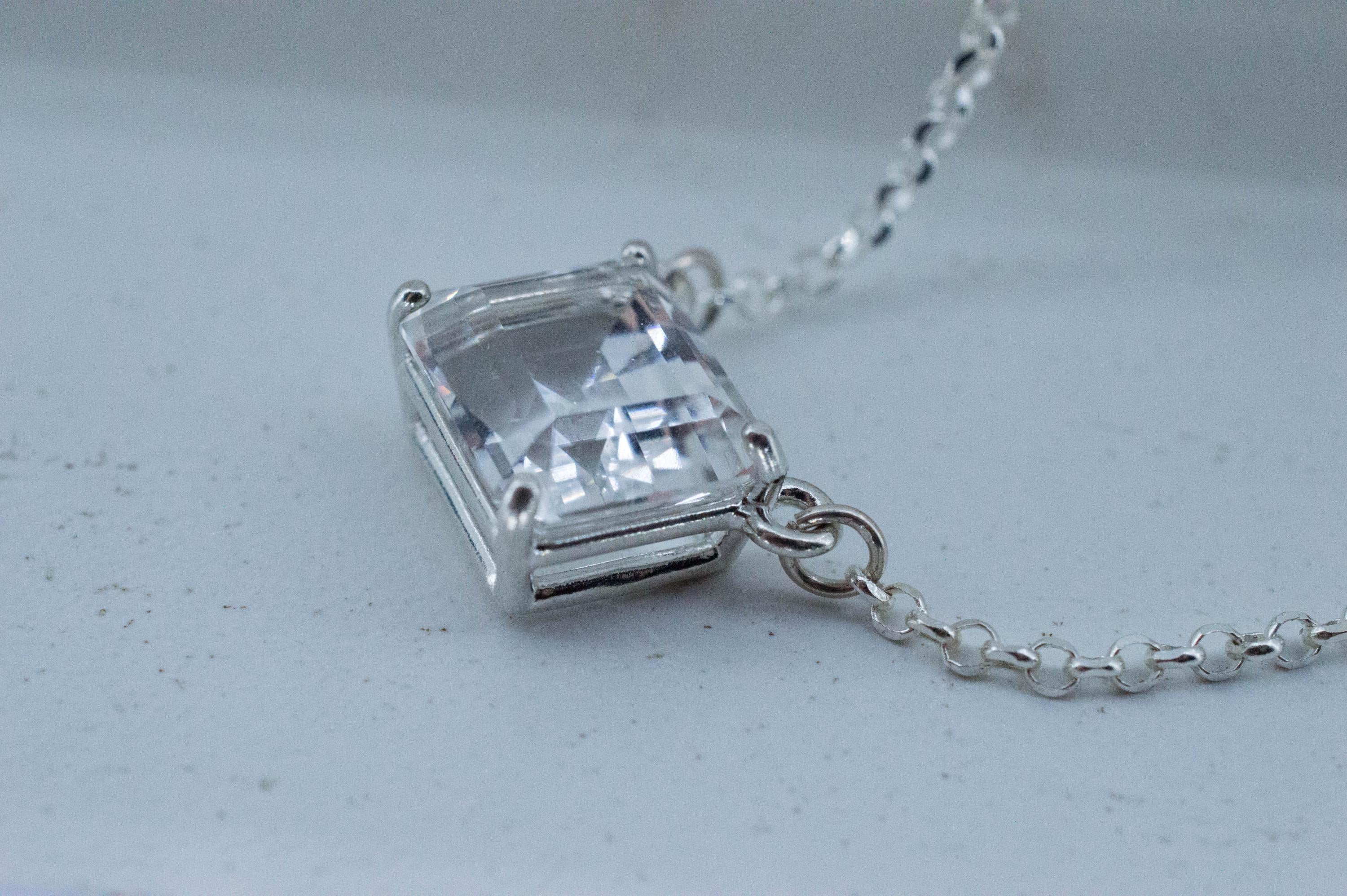 Quartz Pendant, Natural Untreated Tanzania Mondo Quartz; 5.885cts
