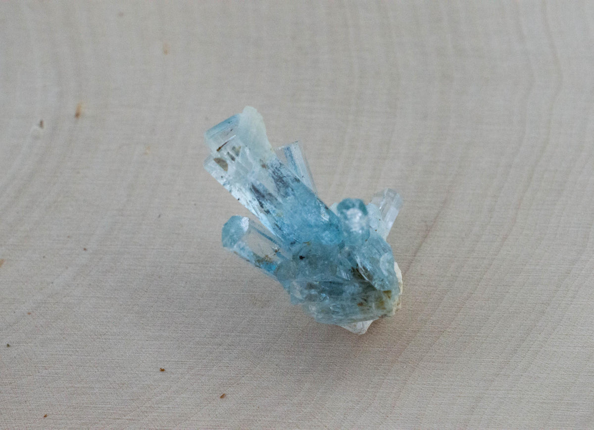 Aquamarine Specimen; Natural Untreated Zimbabwe Aquamarine; 26.355cts