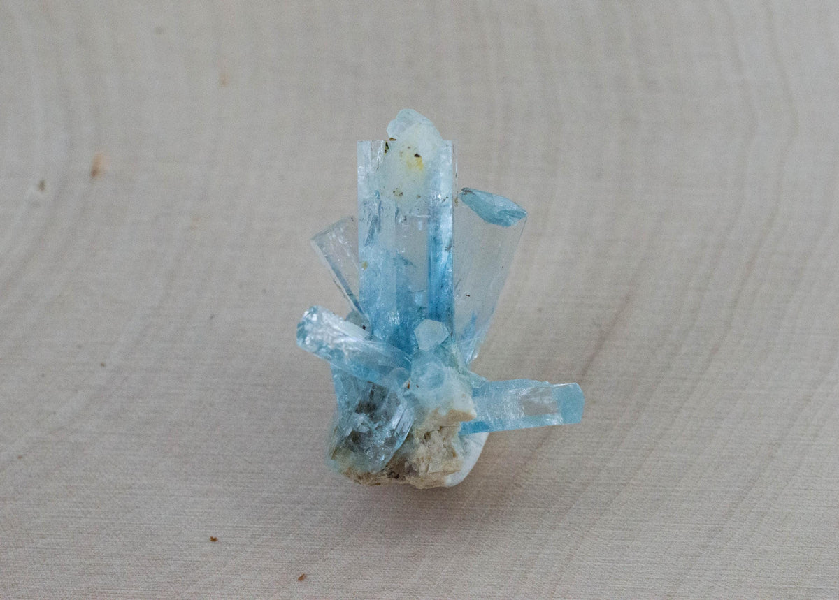 Aquamarine Specimen; Natural Untreated Zimbabwe Aquamarine; 26.355cts