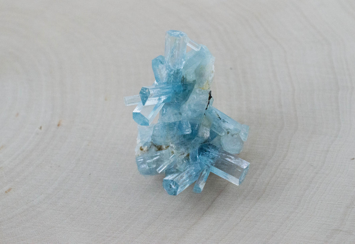 Aquamarine Specimen; Natural Untreated Zimbabwe Aquamarine; 51.230cts