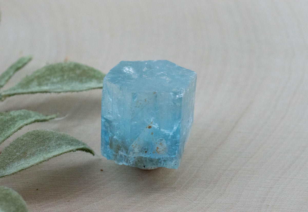 Aquamarine Specimen; Natural Untreated Zimbabwe Aquamarine; 62.425cts