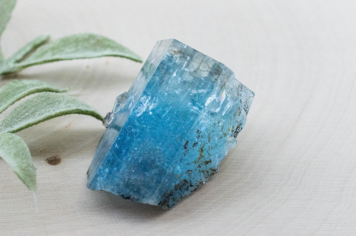 Aquamarine Specimen; Natural Untreated Zimbabwe Aquamarine; 119.150cts