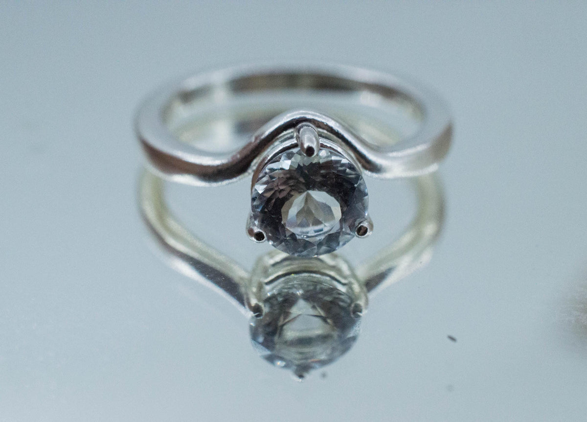 Aquamarine Ring, Natural Untreated Brazil Aquamarine; 1.000cts
