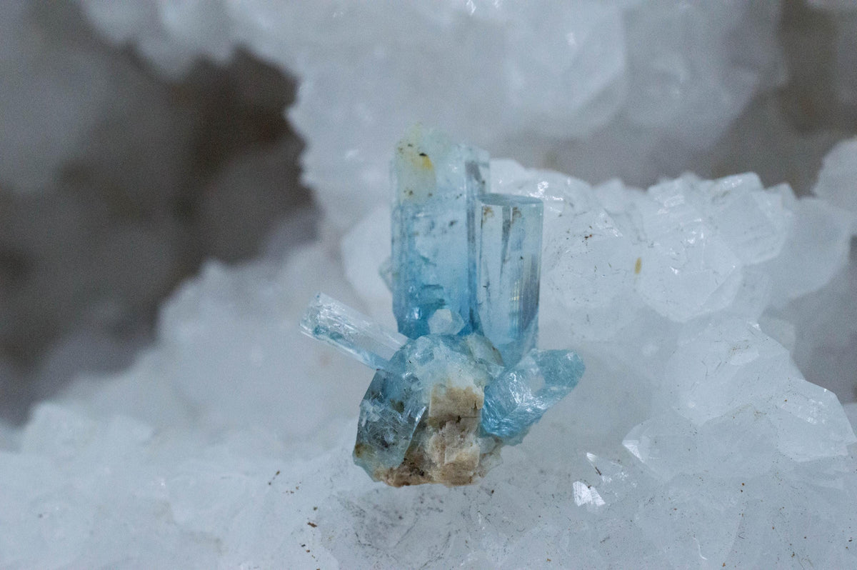 Aquamarine Specimen; Natural Untreated Zimbabwe Aquamarine; 26.355cts