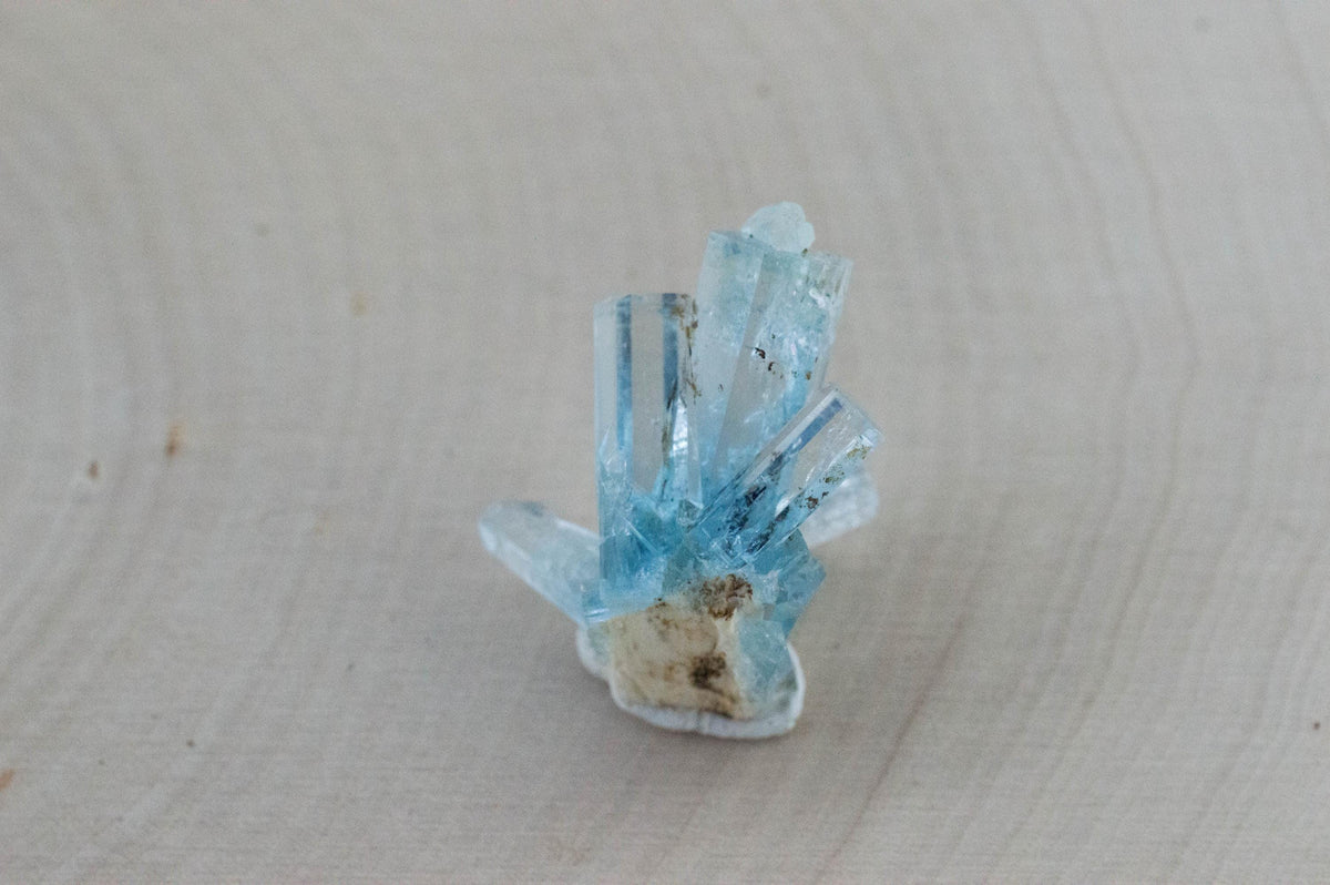 Aquamarine Specimen; Natural Untreated Zimbabwe Aquamarine; 26.355cts