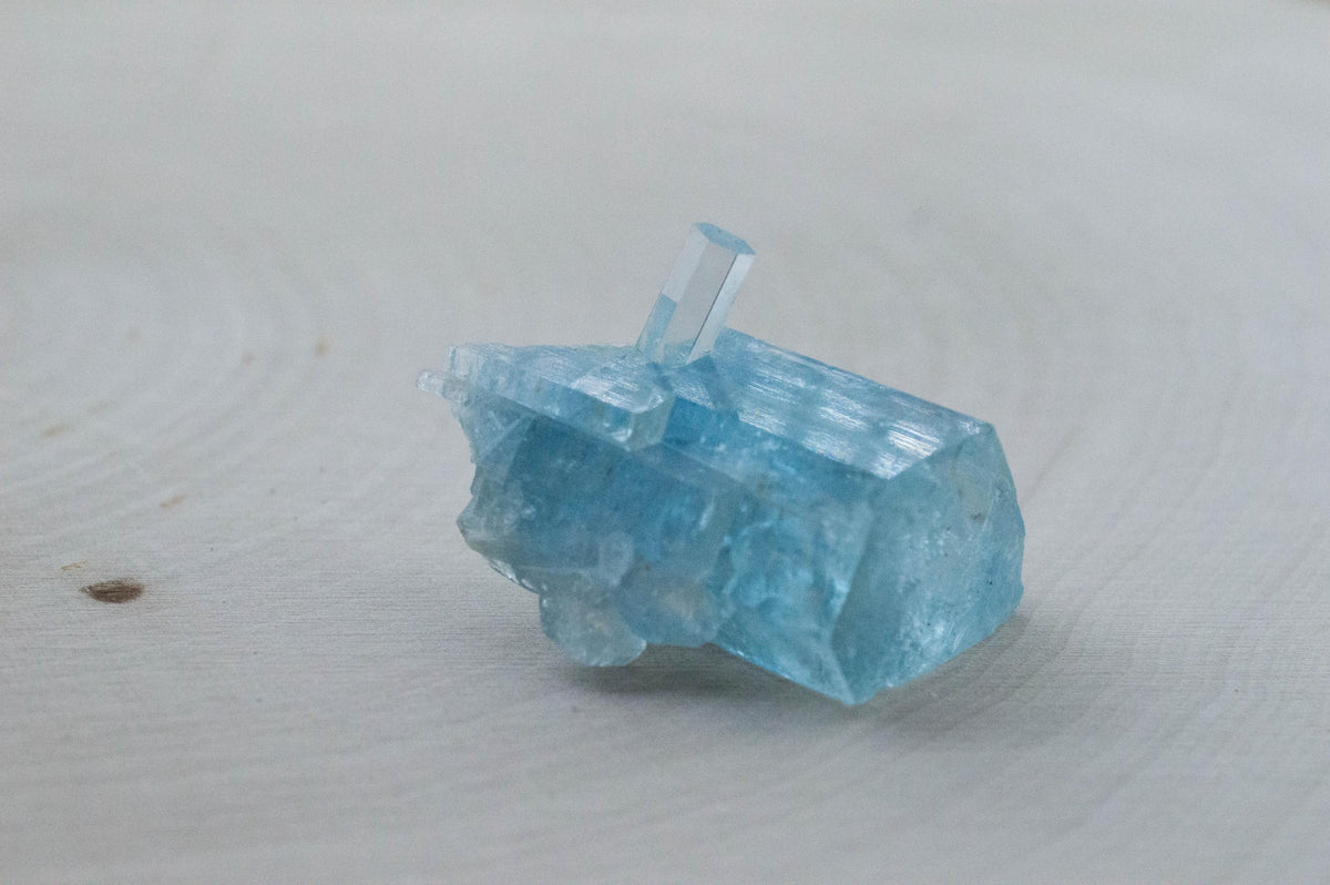 Aquamarine Specimen; Natural Untreated Zimbabwe Aquamarine; 48.635cts