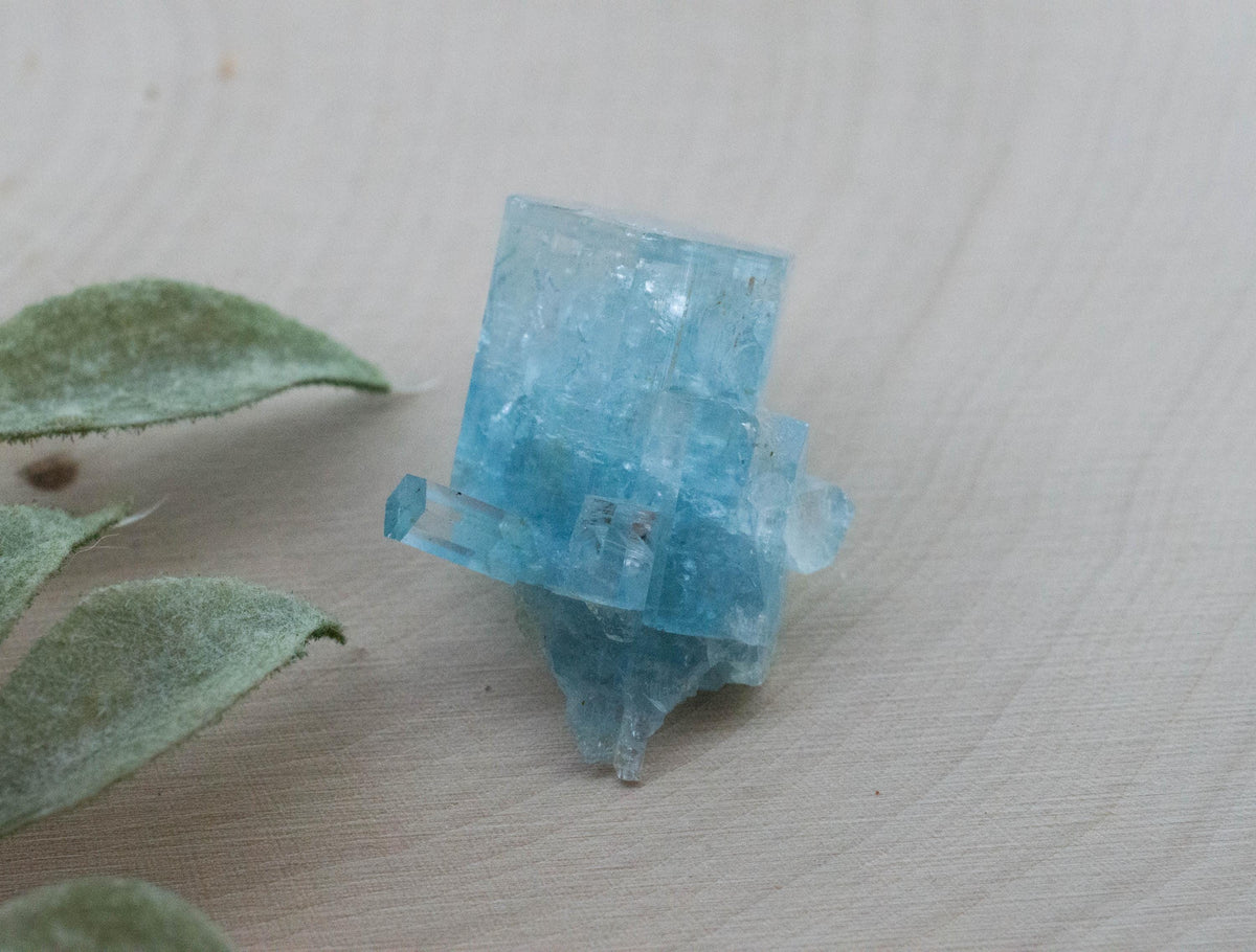 Aquamarine Specimen; Natural Untreated Zimbabwe Aquamarine; 48.635cts