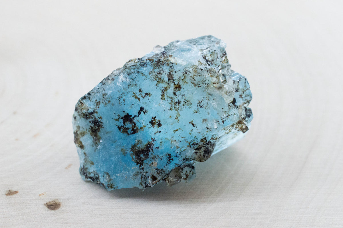 Aquamarine Specimen; Natural Untreated Zimbabwe Aquamarine; 119.150cts