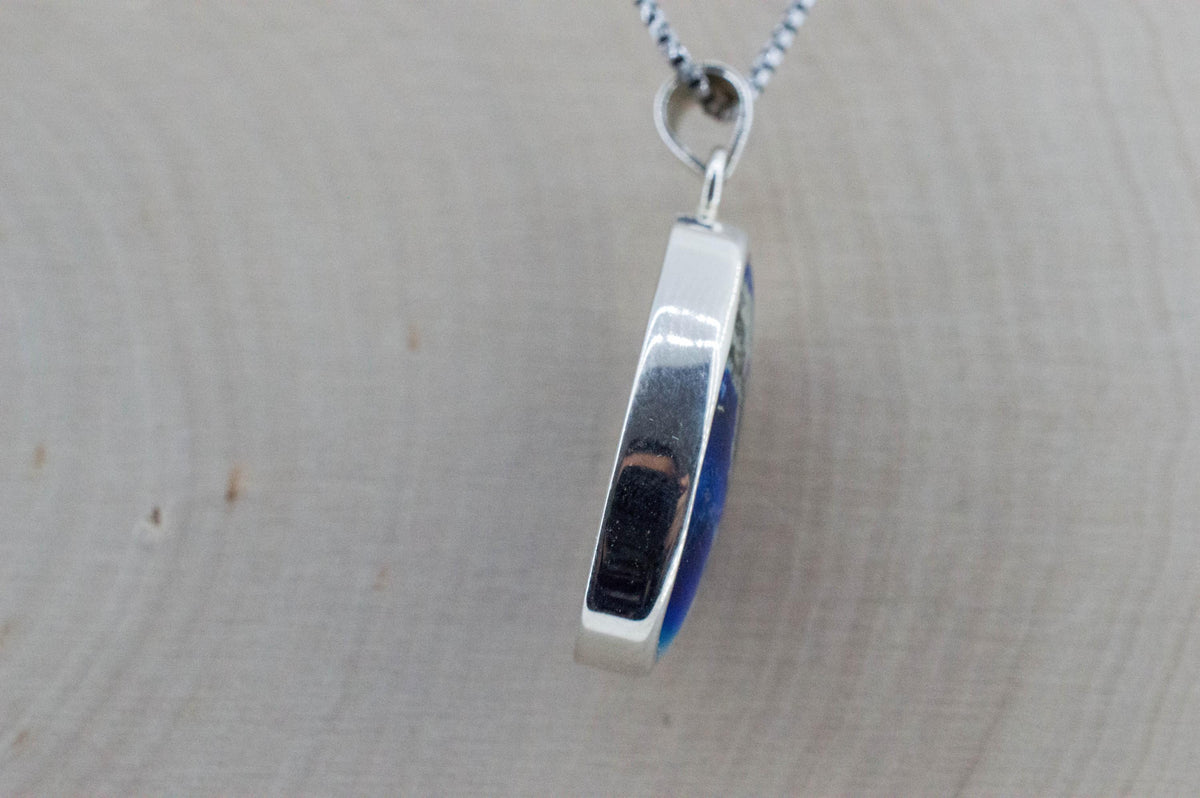 Afghanite Pendant; Natural Untreated Afghanistan Afghanite; 18.425cts - Mark Oliver Gems