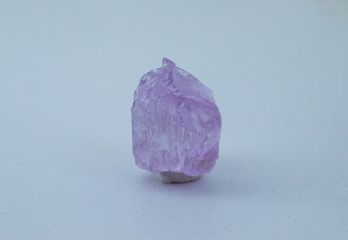 Kunzite Specimen; Natural Untreated Afghanistan Etched Kunzite Crystal; 42.15cts - Mark Oliver Gems