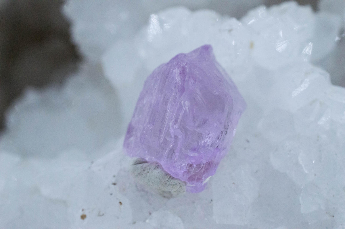 Kunzite Specimen; Natural Untreated Afghanistan Etched Kunzite Crystal; 42.15cts - Mark Oliver Gems