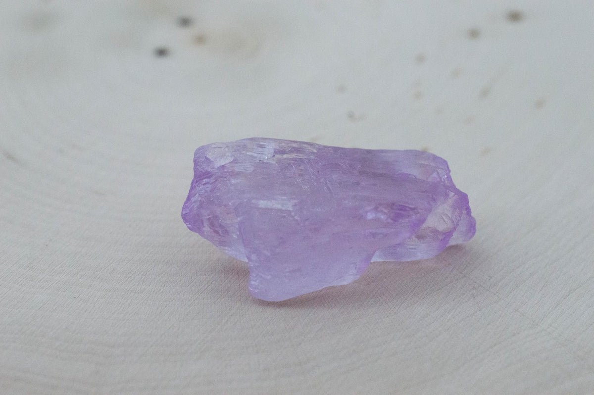 Kunzite Specimen; Natural Untreated Afghanistan Etched Kunzite Crystal; 48.90cts - Mark Oliver Gems