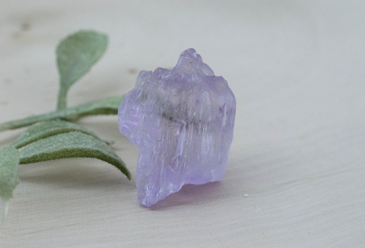 Kunzite Specimen; Natural Untreated Afghanistan Etched Kunzite Crystal; 60.60cts