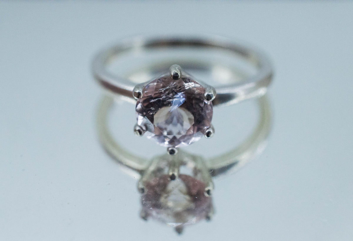 Morganite Ring, Natural Untreated Brazil Peach Beryl; 1.540cts - Mark Oliver Gems