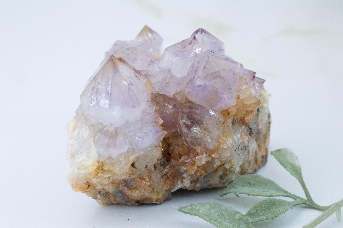 Spirit Quartz Cluster; Natural Untreated South Africa Cactus Quartz; 268.19 grams