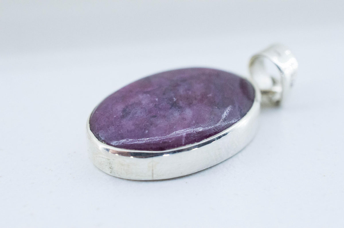 Ruby Pendant; Natural Untreated Tanzania Ruby; 9.850cts - Mark Oliver Gems
