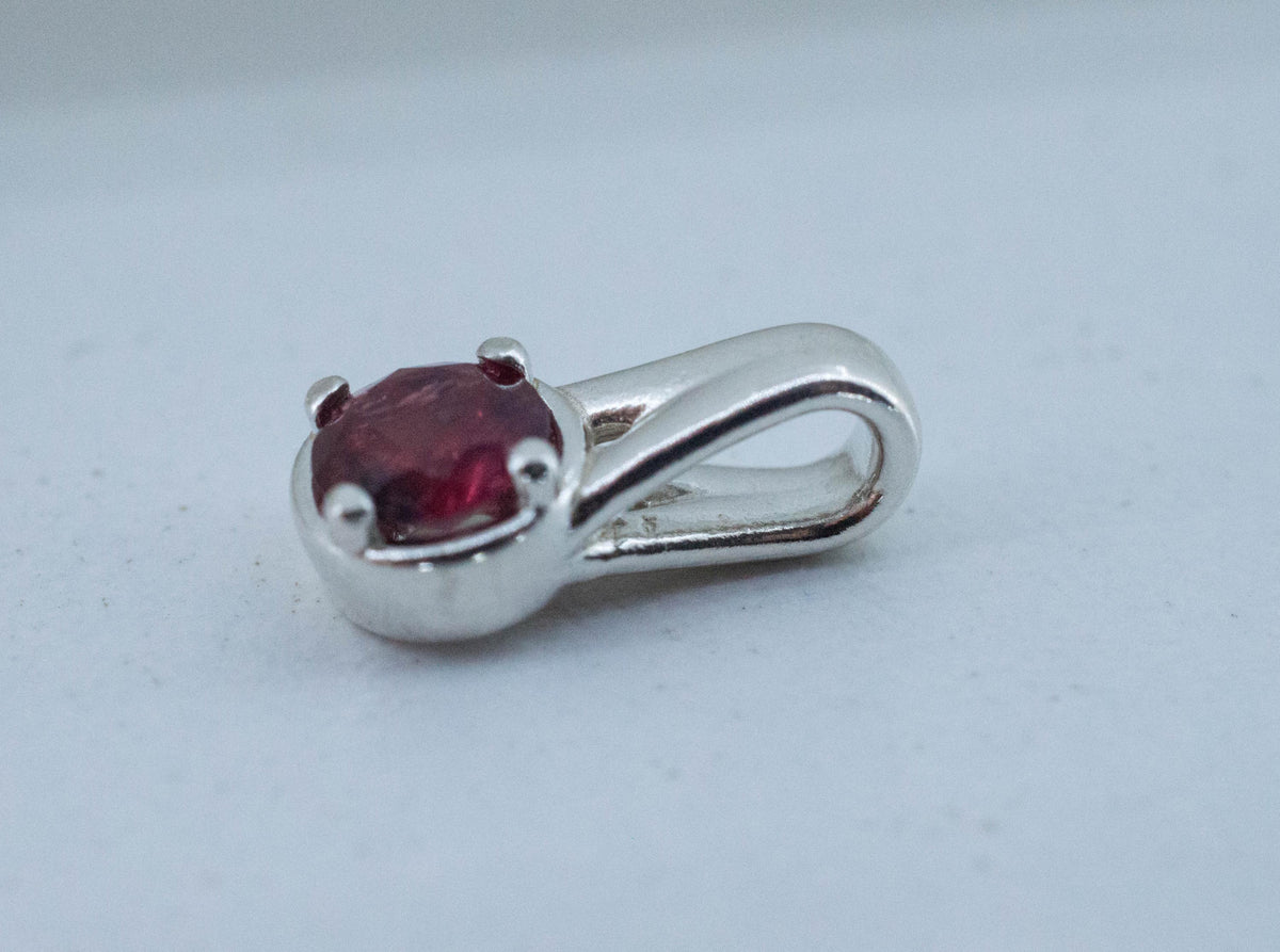 Winza Ruby Sapphire Pendant; Natural Untreated Tanzania Ruby; 0.680cts - Mark Oliver Gems