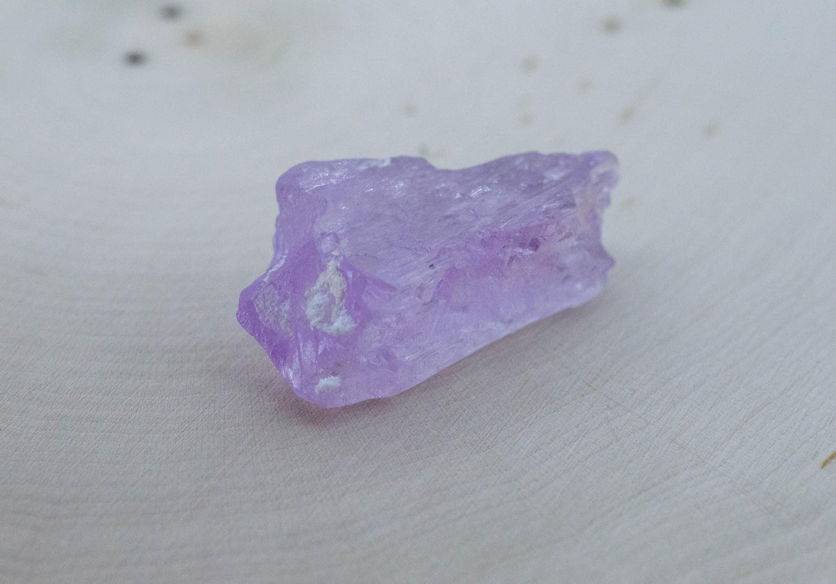 Kunzite Specimen; Natural Untreated Afghanistan Etched Kunzite Crystal; 48.90cts - Mark Oliver Gems