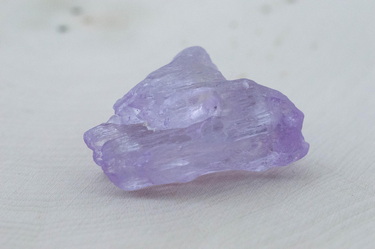 Kunzite Specimen; Natural Untreated Afghanistan Etched Kunzite Crystal; 69.80cts - Mark Oliver Gems