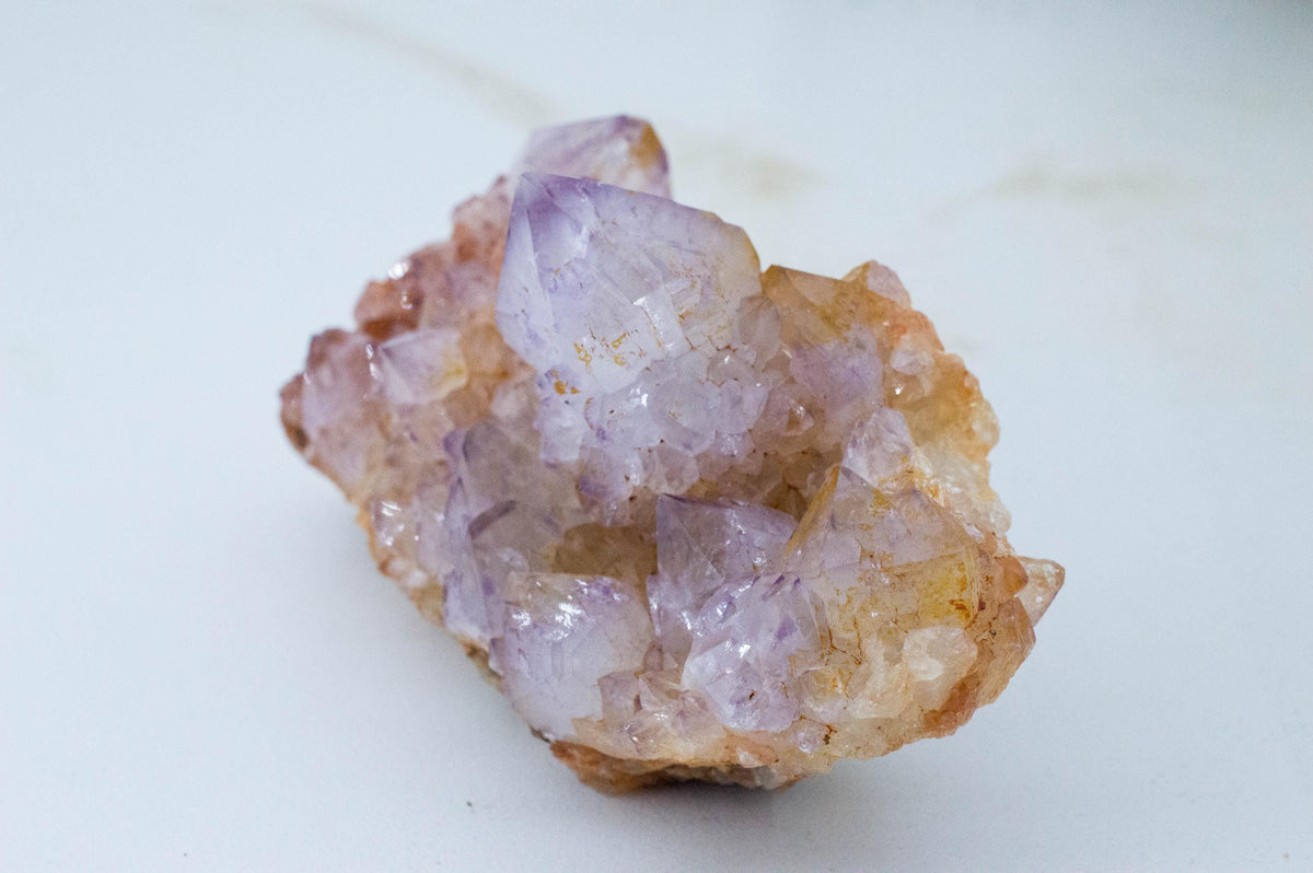 Spirit Quartz Cluster; Natural Untreated South Africa Cactus Quartz - Mark Oliver Gems