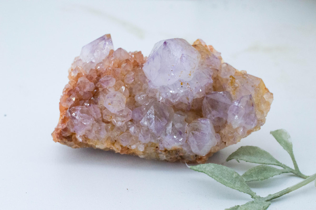 Spirit Quartz Cluster; Natural Untreated South Africa Cactus Quartz