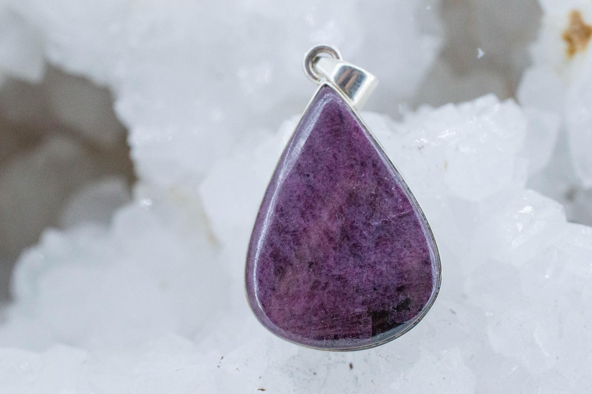 Ruby Pendant; Natural Untreated Tanzania Ruby; 22.445cts