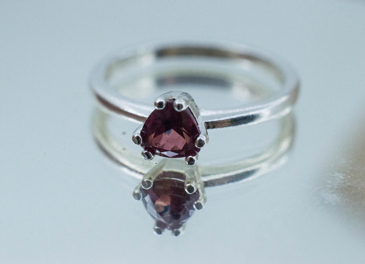 Winza Ruby Sapphire Ring; Natural Untreated Tanzania Ruby; 0.620cts - Mark Oliver Gems