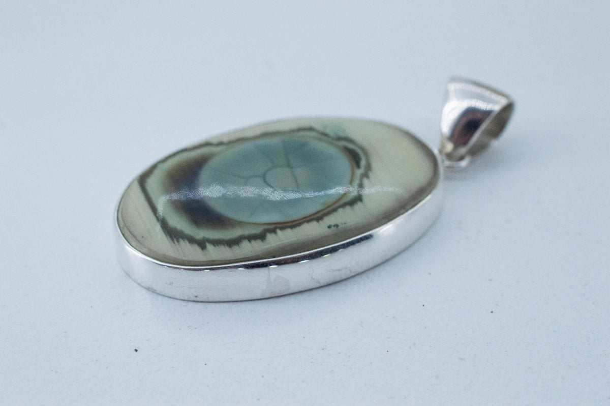 Imperial Jasper Pendant; Natural Untreated Mexico Jasper