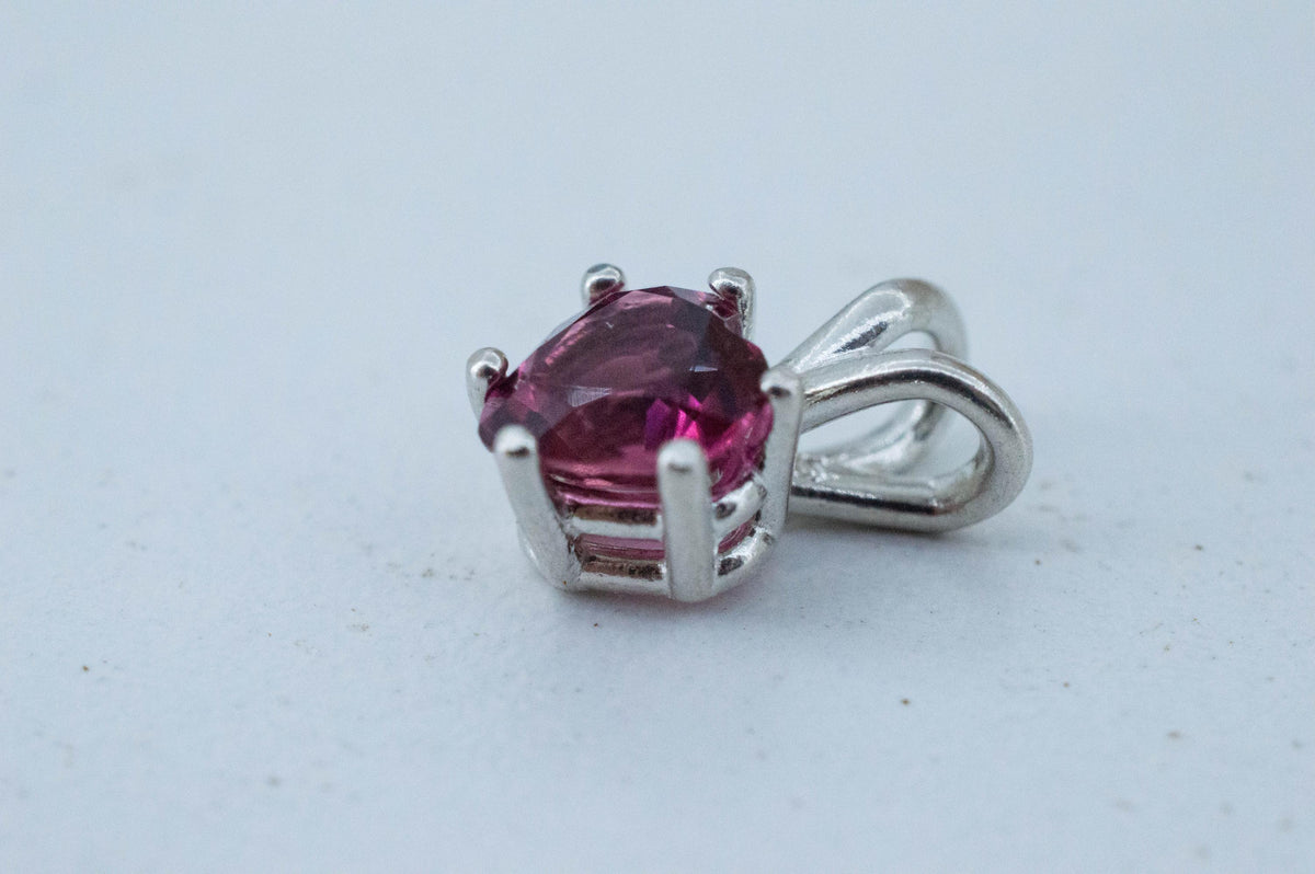 Pink Tourmaline Pendant; Natural Untreated Brazil Tourmaline; 1.230cts - Mark Oliver Gems