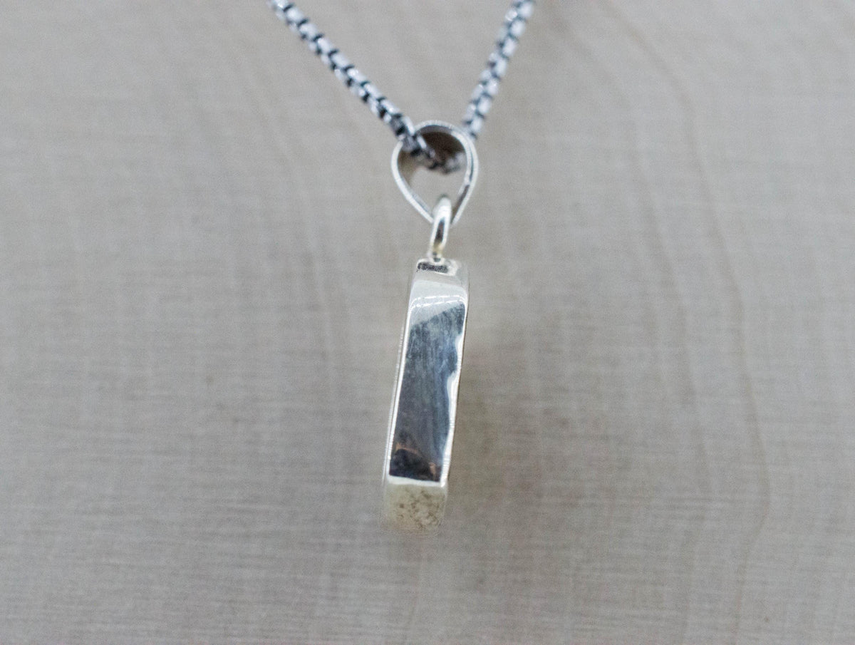 Tourmaline Slice Pendant; Natural Untreated Brazil Tourmaline; 5.215cts - Mark Oliver Gems