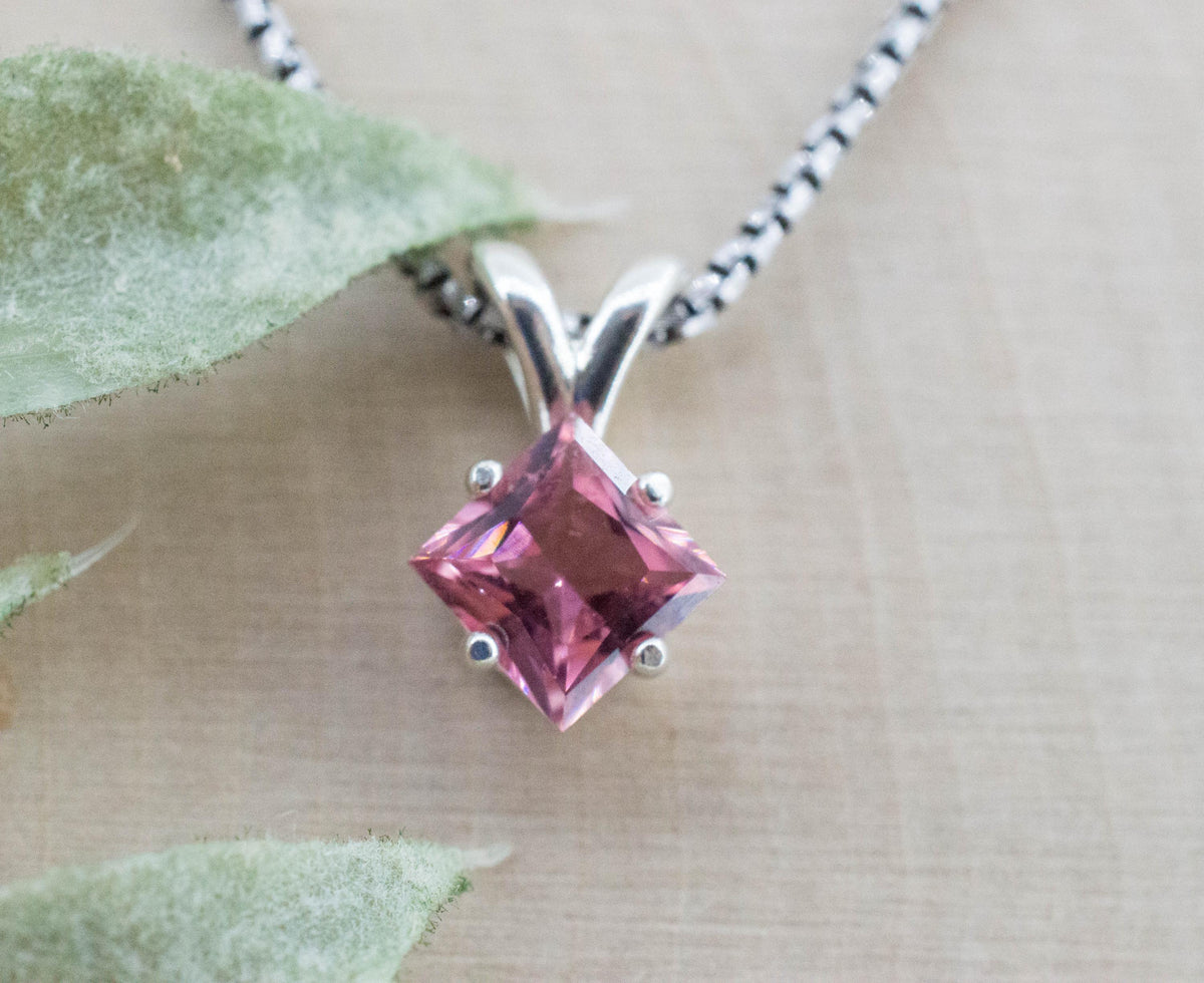 Pink Tourmaline Pendant; Natural Untreated Brazil Tourmaline; 1.120cts - Mark Oliver Gems