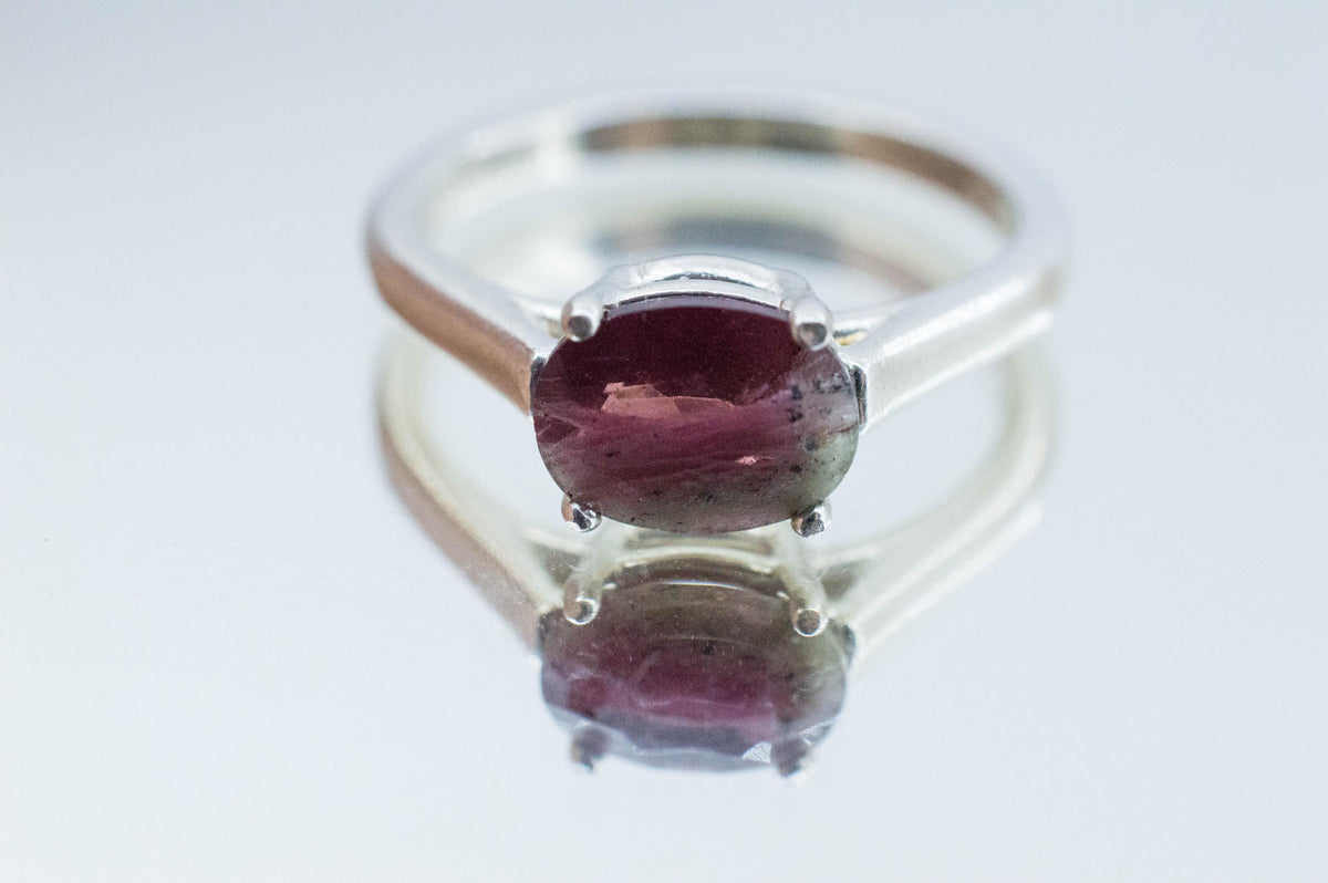 Watermelon Tourmaline Ring; Natural Untreated Brazilian Tourmaline; 1.210cts - Mark Oliver Gems