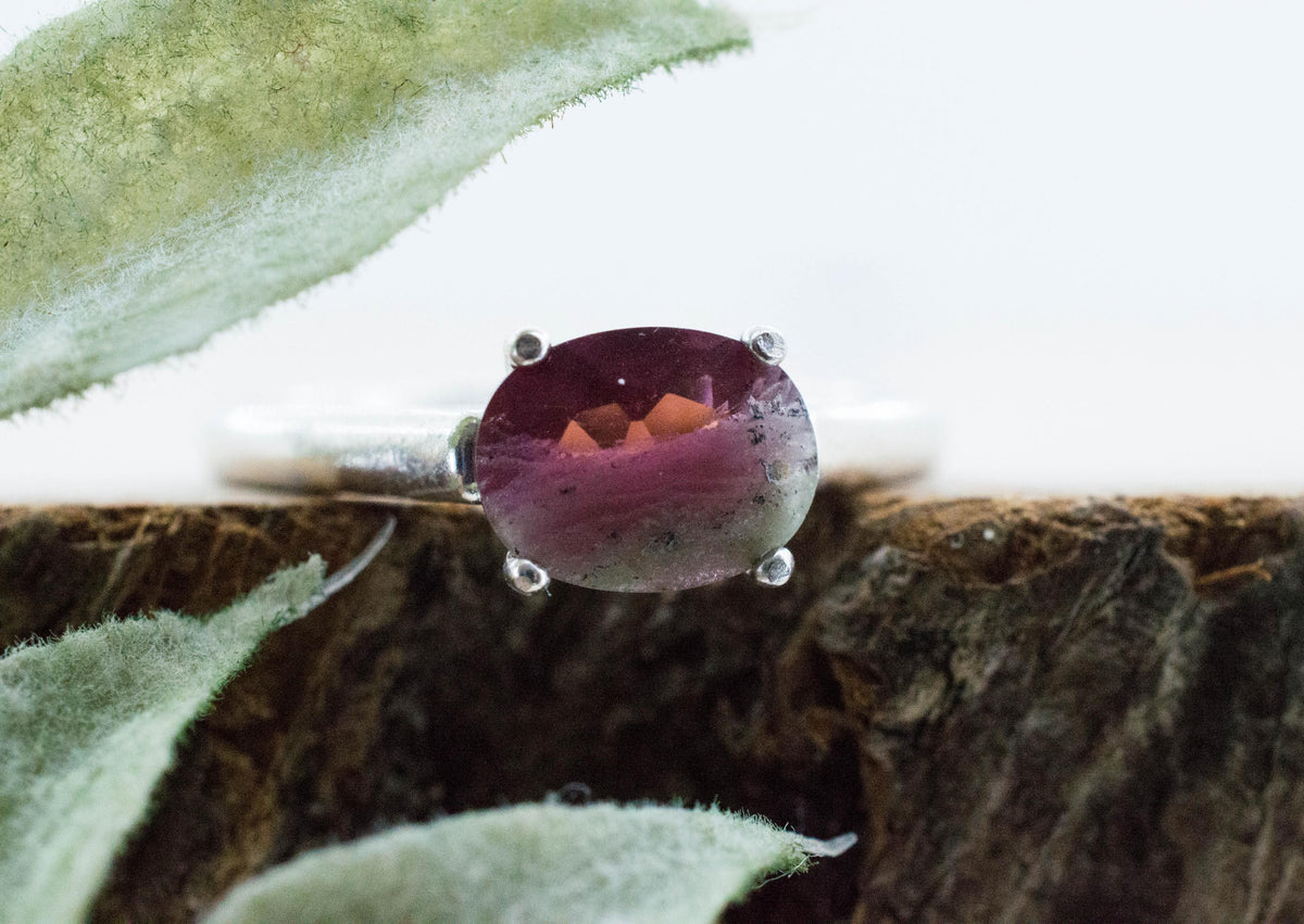 Watermelon Tourmaline Ring; Natural Untreated Brazilian Tourmaline; 1.210cts - Mark Oliver Gems