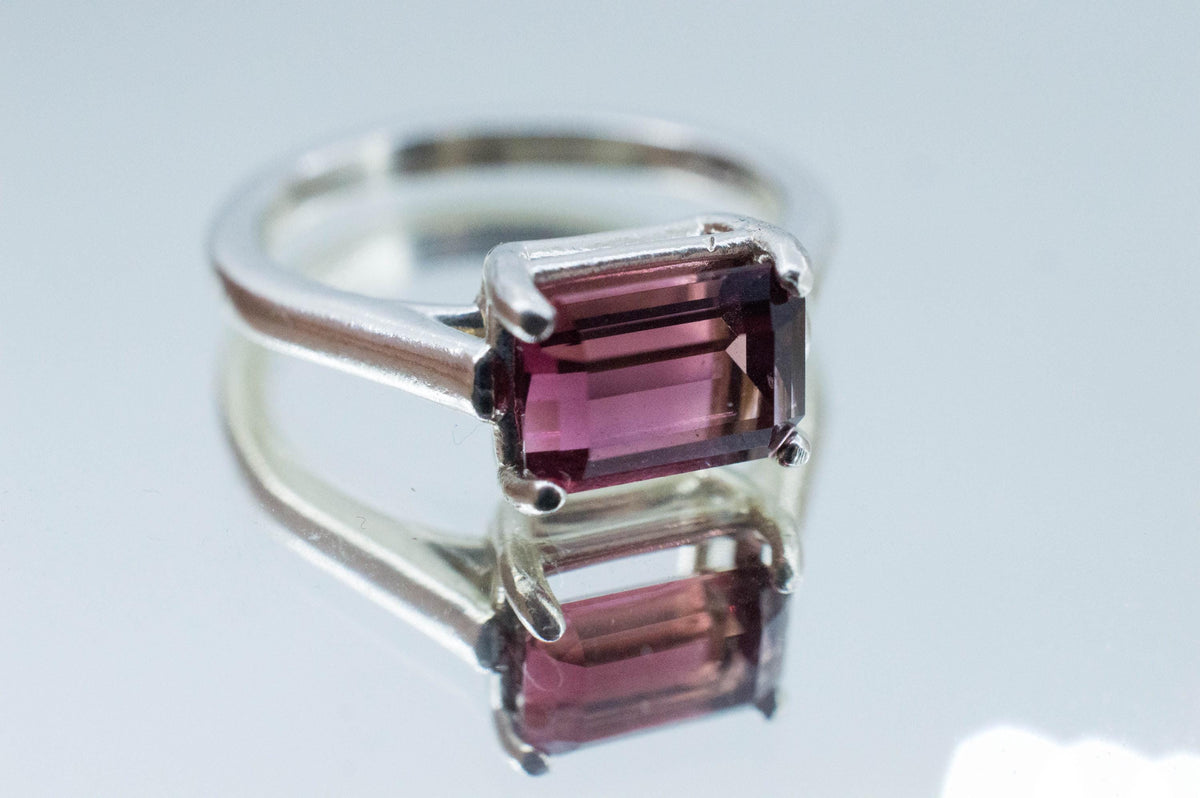 Pink Tourmaline Ring; Natural Untreated Mozambique Tourmaline; 1.855cts - Mark Oliver Gems