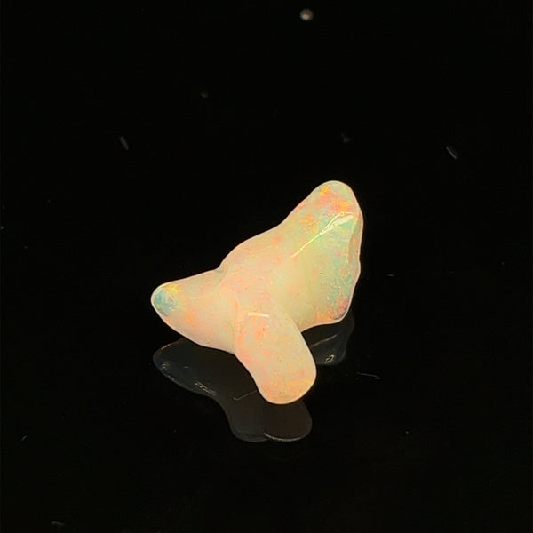 Ethiopian Opal Gemstone; Natural Untreated Welo Opal, 3.935cts