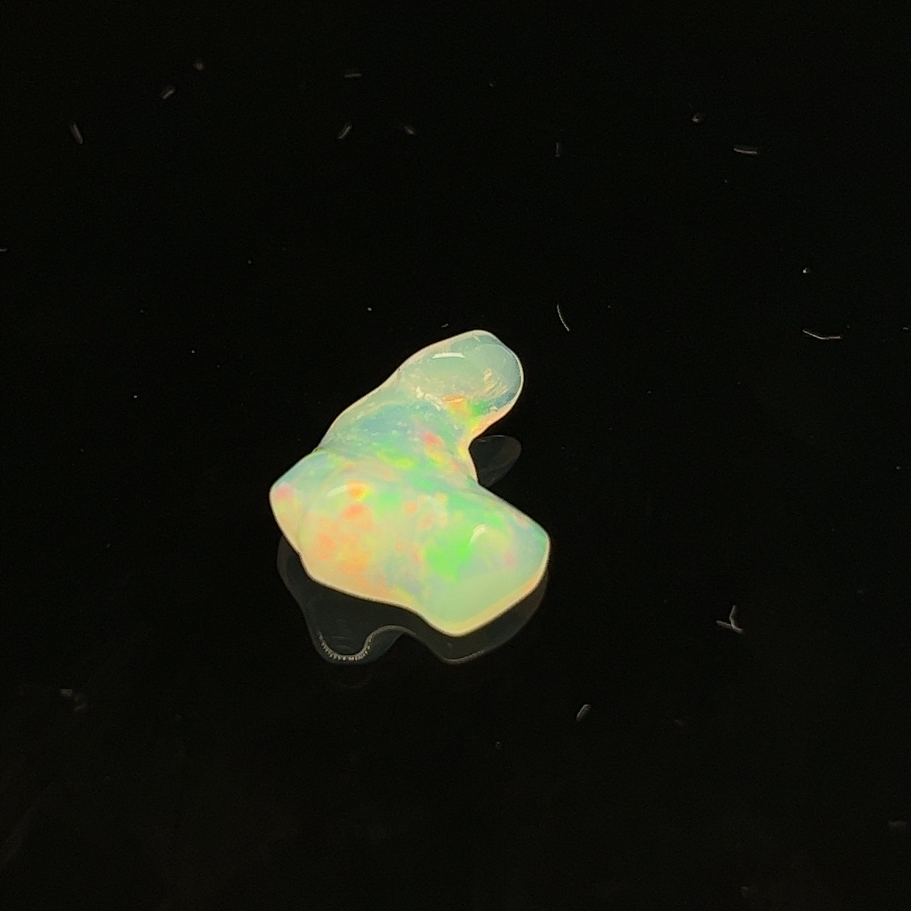 Ethiopian Opal Gemstone; Natural Untreated Welo Opal, 3.115cts - Mark Oliver Gems