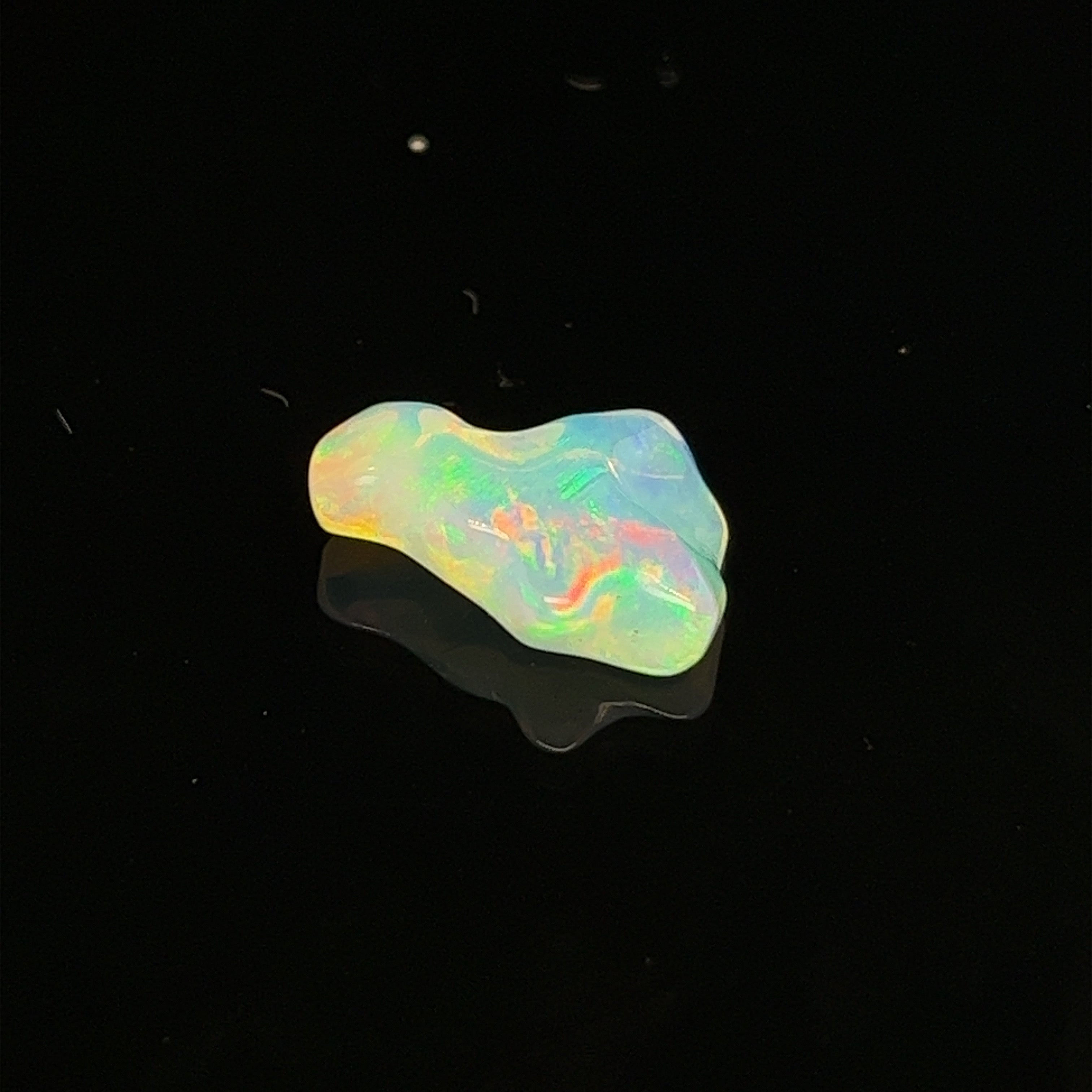 Ethiopian Opal Gemstone; Natural Untreated Welo Opal, 3.410cts - Mark Oliver Gems