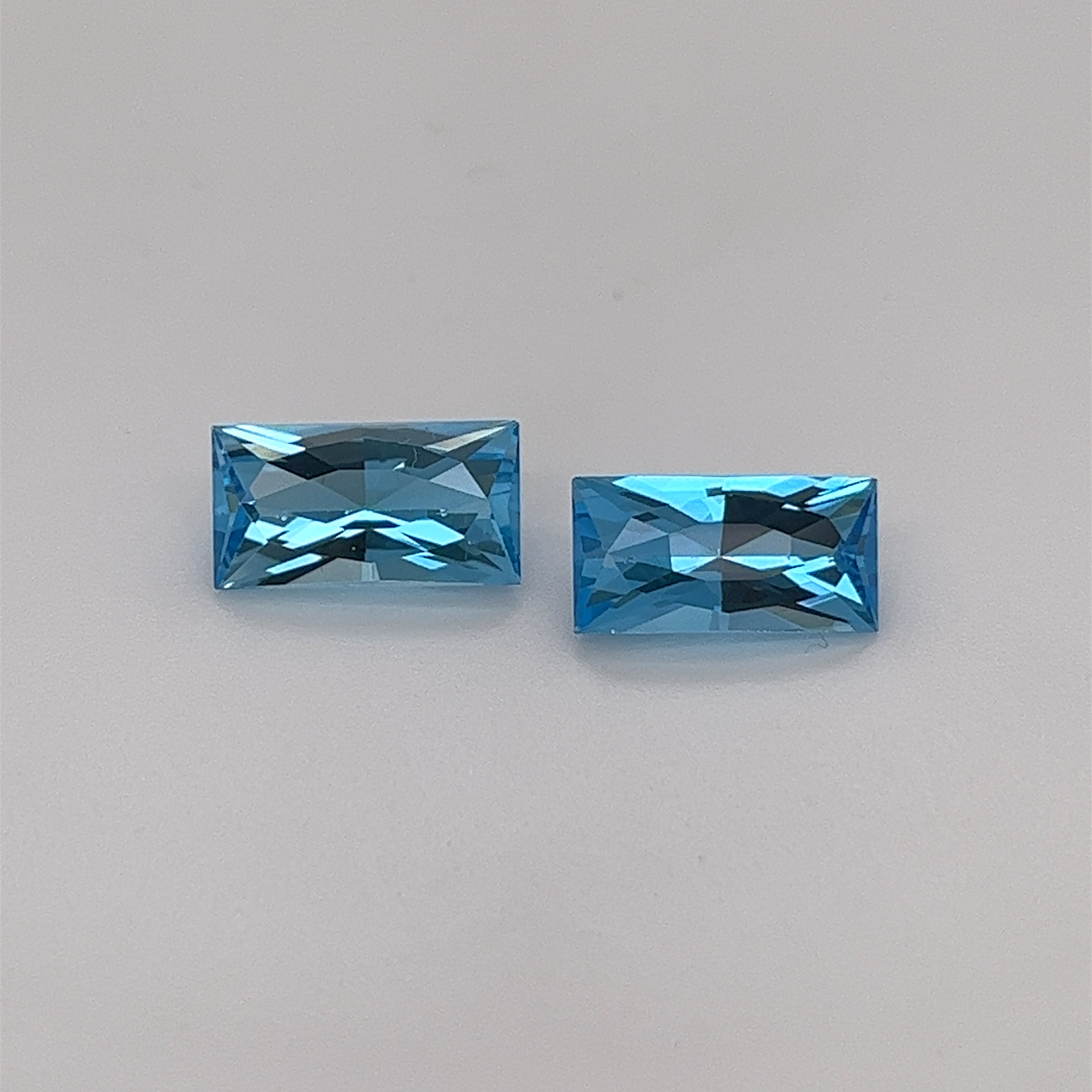 Blue Topaz Gemstones; Natural Brazil Topaz, 11.065cts - Mark Oliver Gems