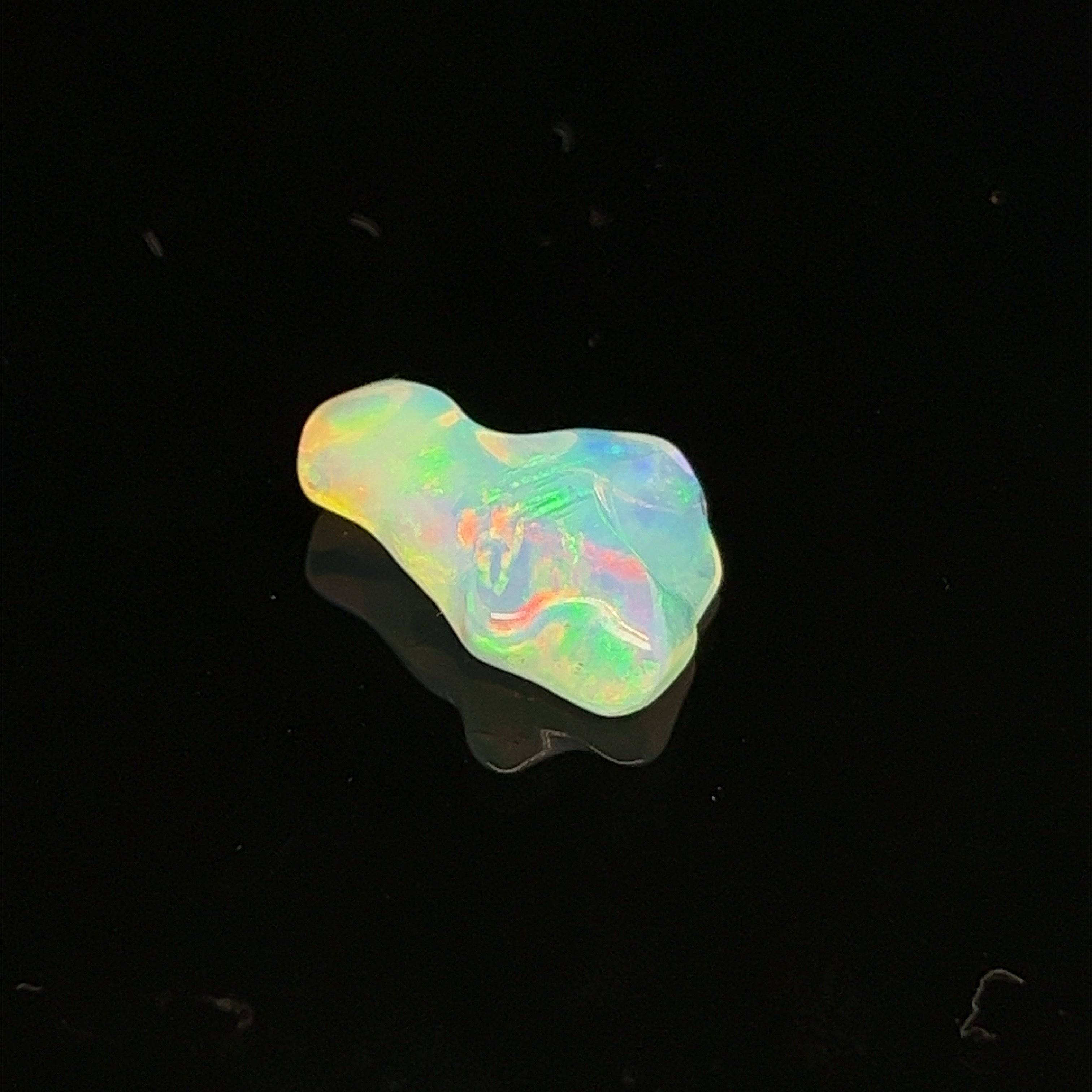 Ethiopian Opal Gemstone; Natural Untreated Welo Opal, 3.410cts - Mark Oliver Gems