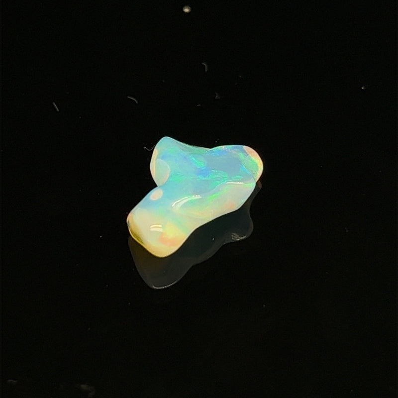 Ethiopian Opal Gemstone; Natural Untreated Welo Opal, 3.410cts