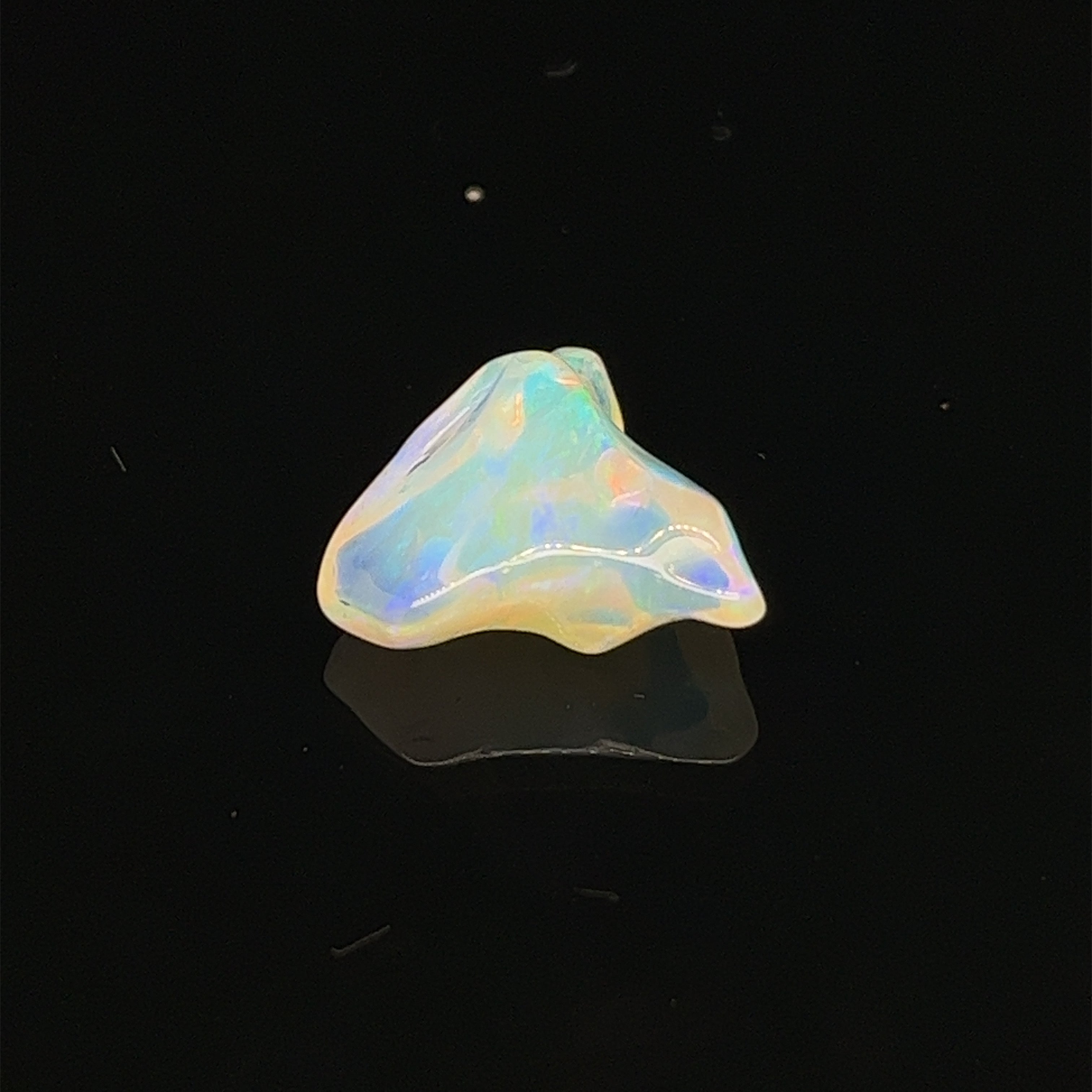 Ethiopian Opal Gemstone; Natural Untreated Welo Opal, 5.240cts - Mark Oliver Gems