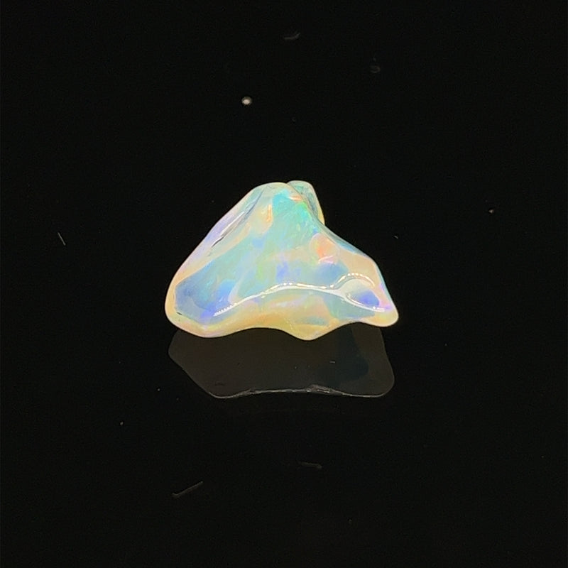 Ethiopian Opal Gemstone; Natural Untreated Welo Opal, 5.240cts