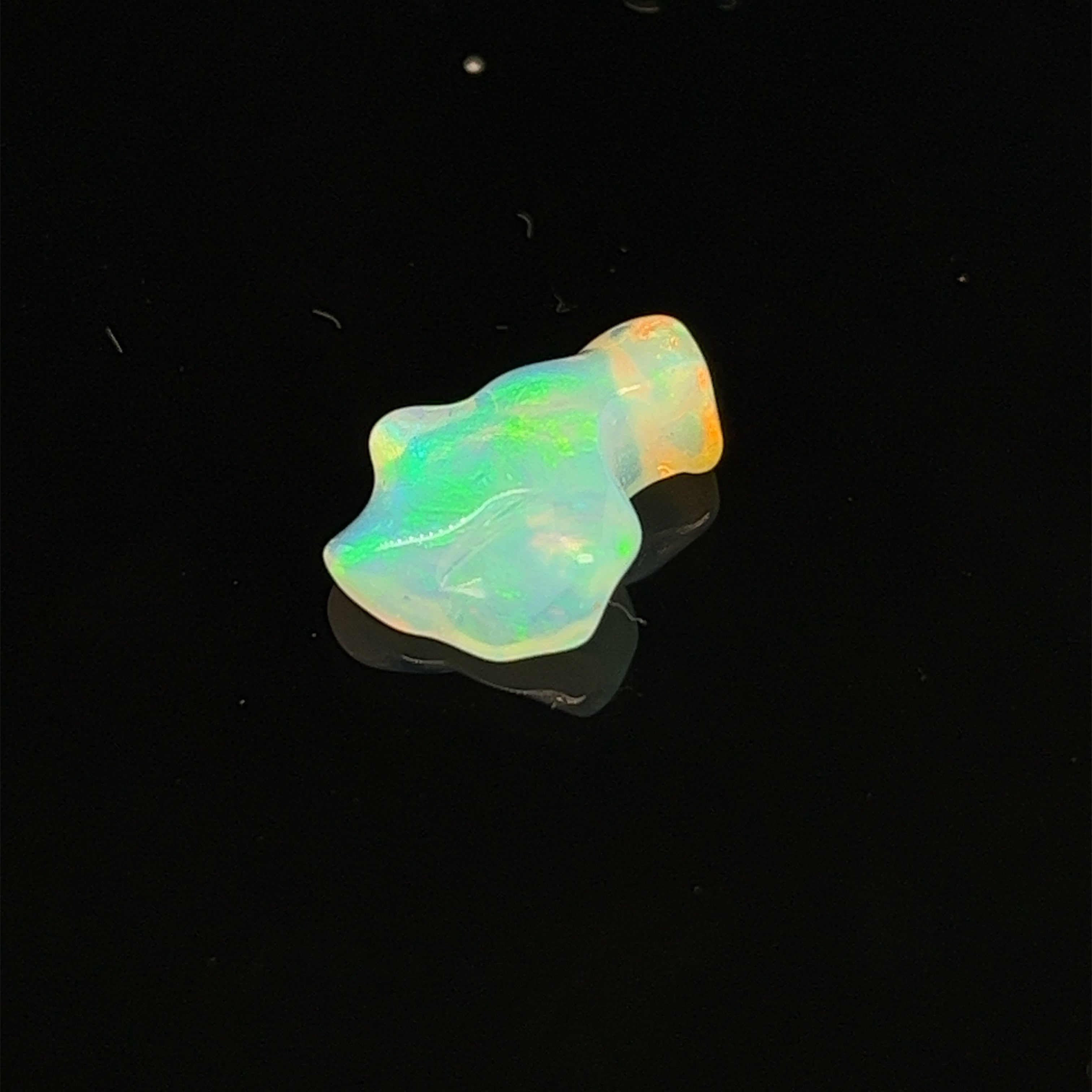 Ethiopian Opal Gemstone; Natural Untreated Welo Opal, 3.410cts - Mark Oliver Gems