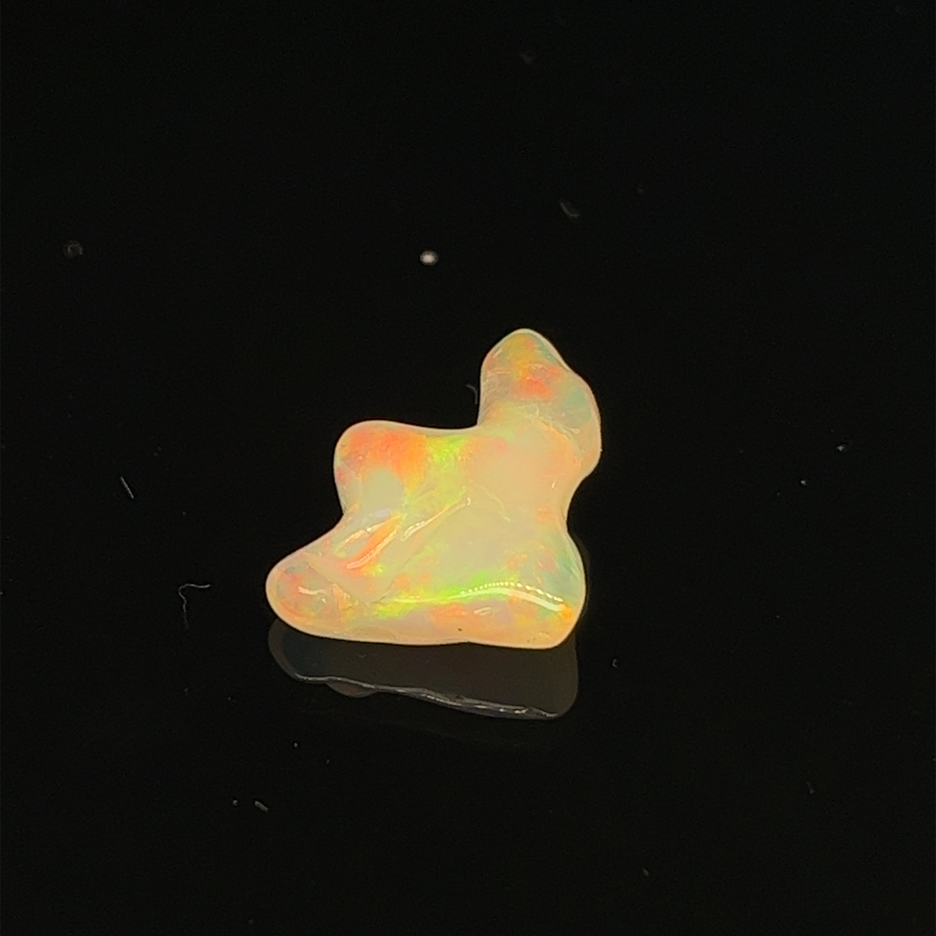 Ethiopian Opal Gemstone; Natural Untreated Welo Opal, 4.630cts - Mark Oliver Gems