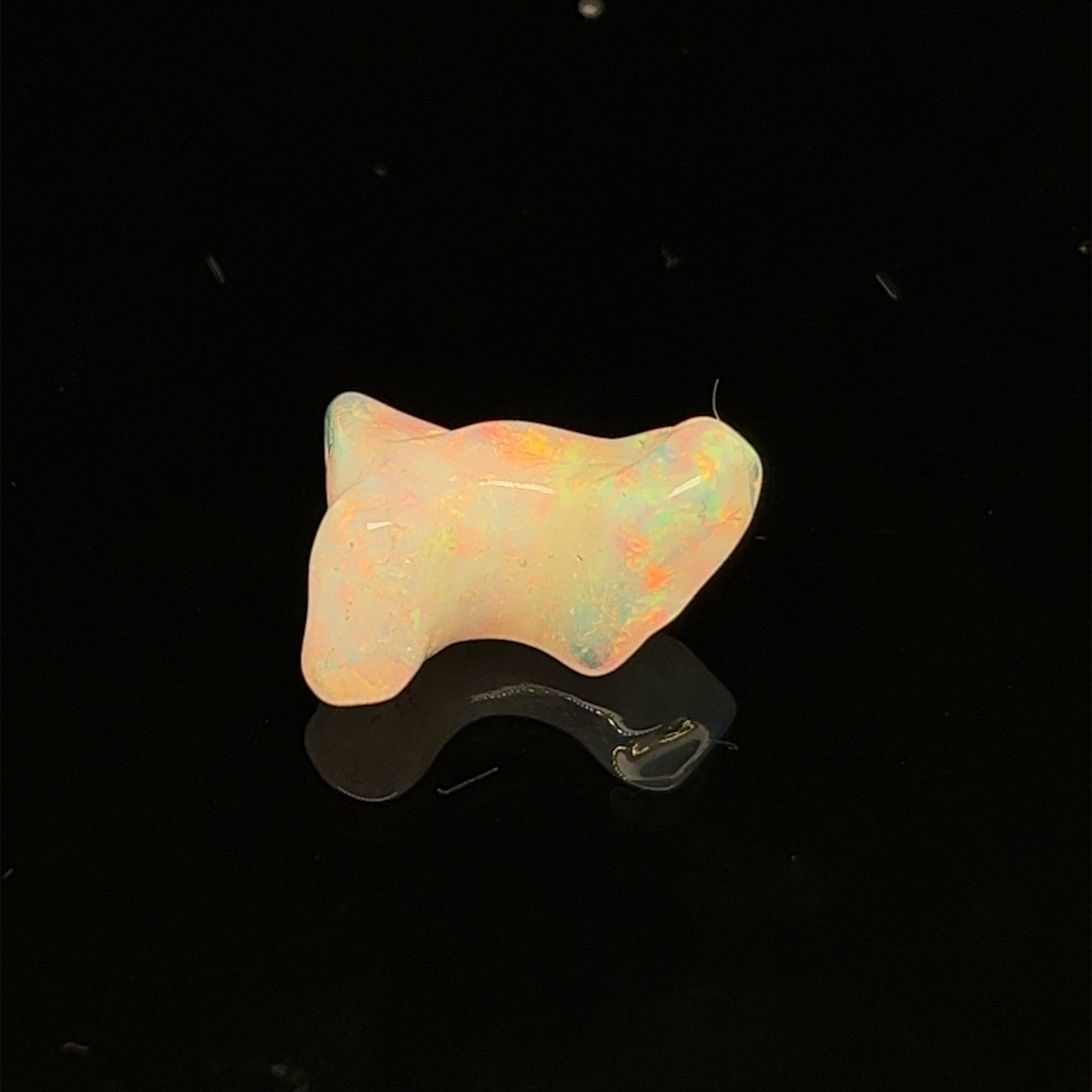Ethiopian Opal Gemstone; Natural Untreated Welo Opal, 3.935cts - Mark Oliver Gems