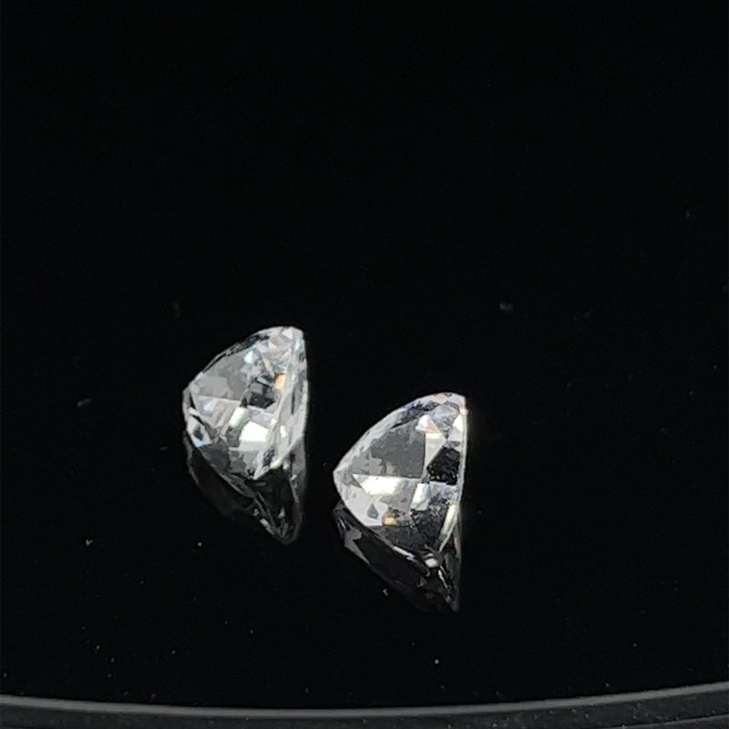 Danburite Gemstones; Natural Untreated Mexico Danburite Pair, 2.315cts