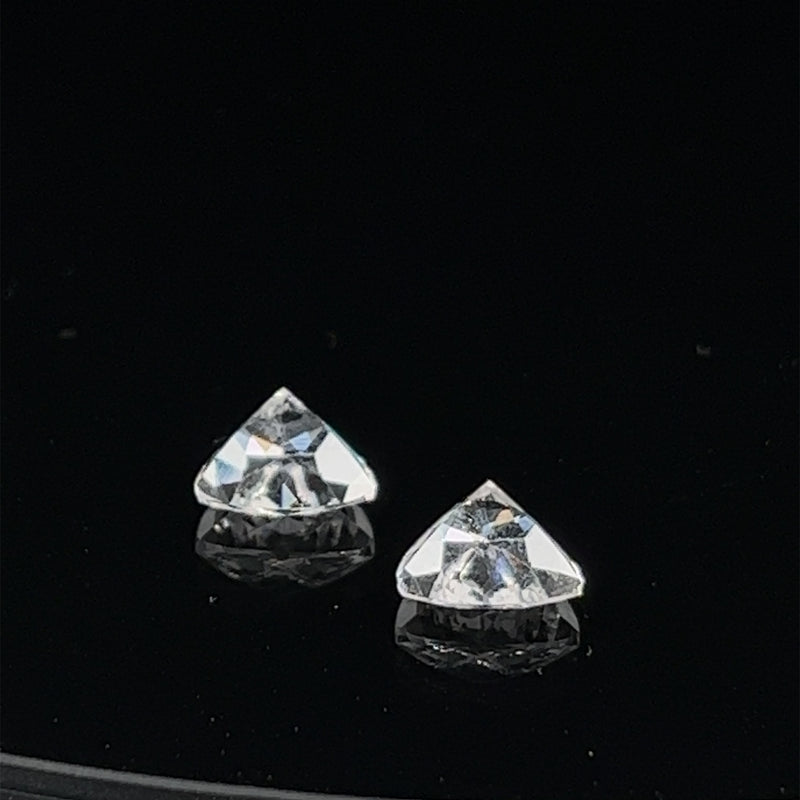 Danburite Gemstones; Natural Untreated Mexico Danburite Pair, 2.315cts